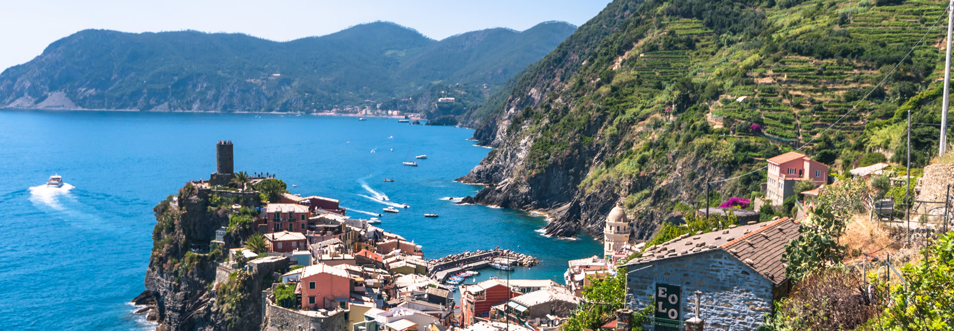cinque terre vernazza west coast italy